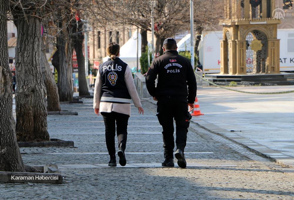 Kısıtlama Günlerinde Aksaray Manzarası 10