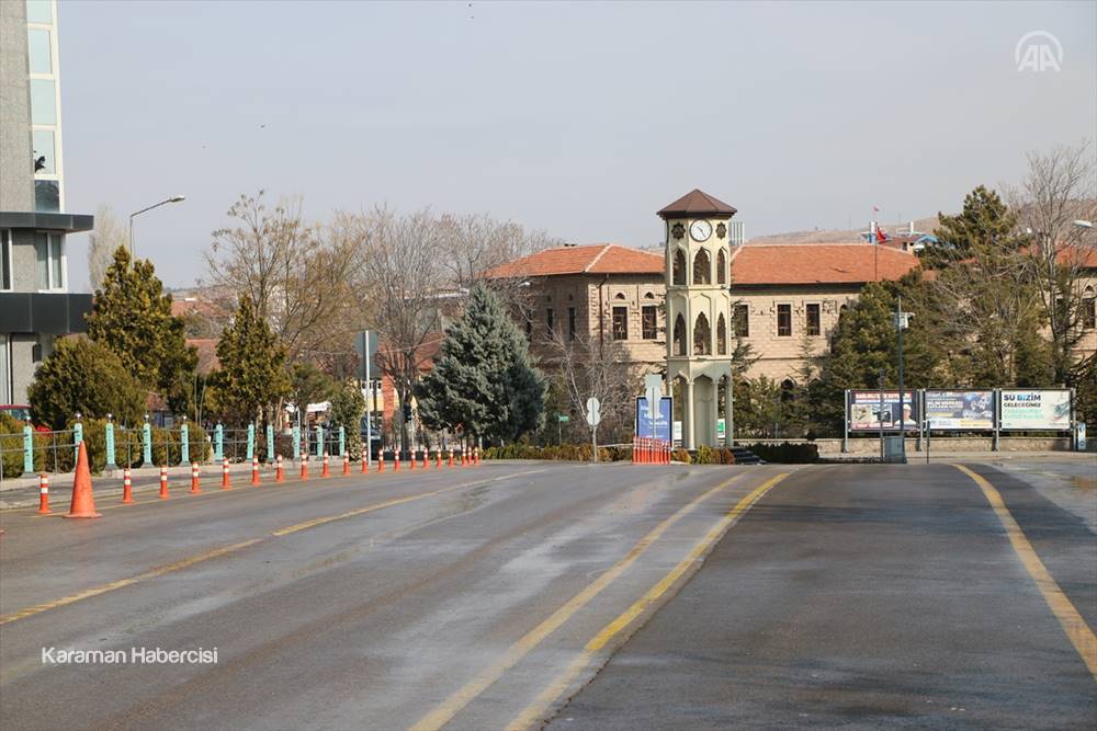 Kısıtlama Günlerinde Aksaray Manzarası 14