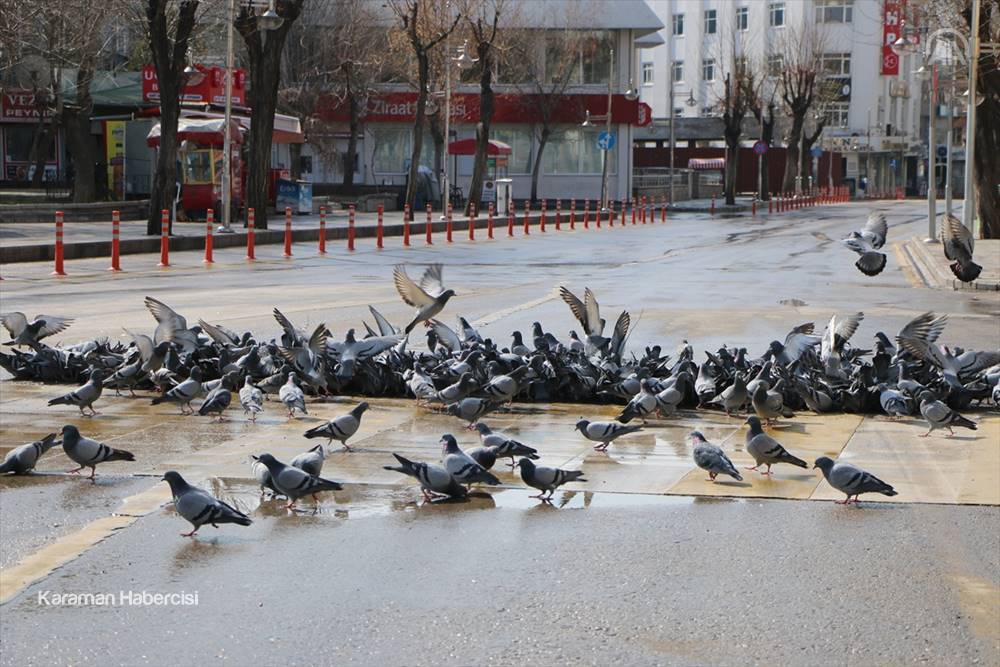 Kısıtlama Günlerinde Aksaray Manzarası 15