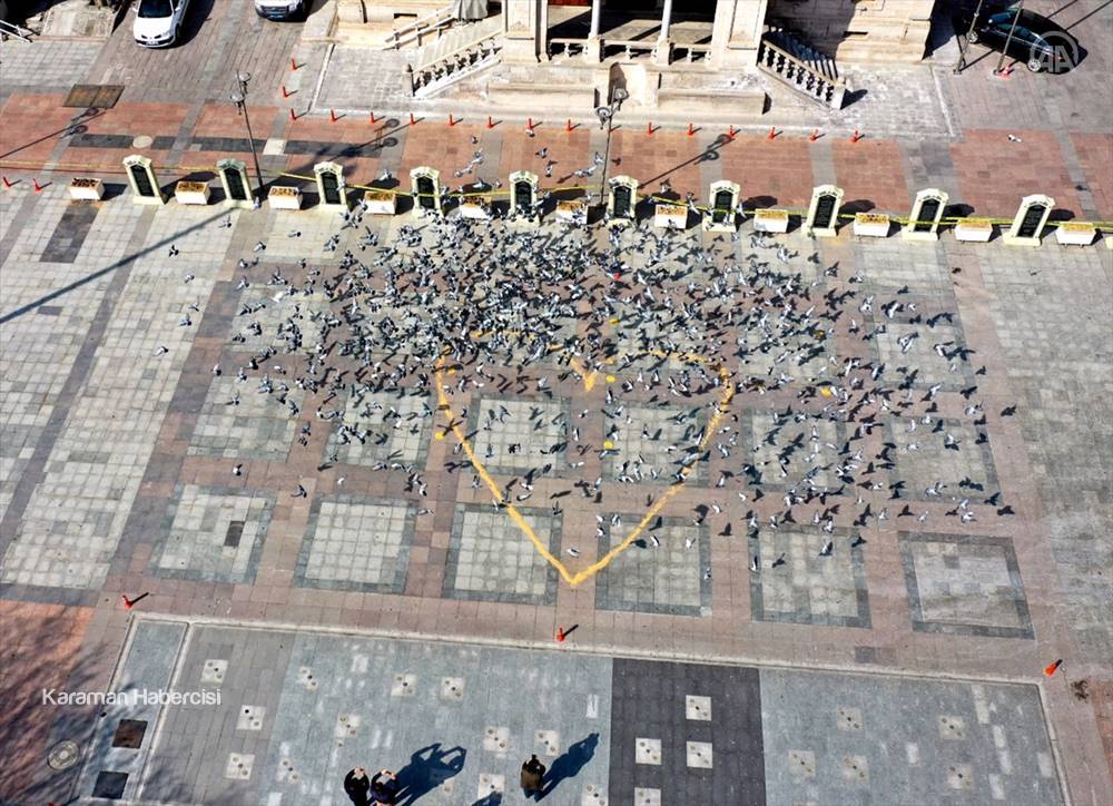 Kısıtlama Günlerinde Aksaray Manzarası 17