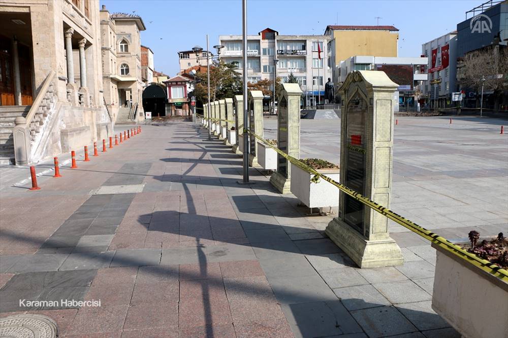 Kısıtlama Günlerinde Aksaray Manzarası 8