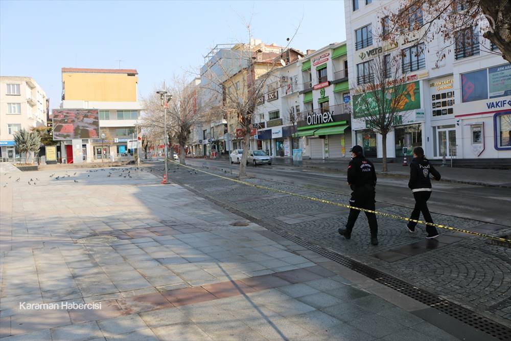 Kısıtlama Günlerinde Aksaray Manzarası 9