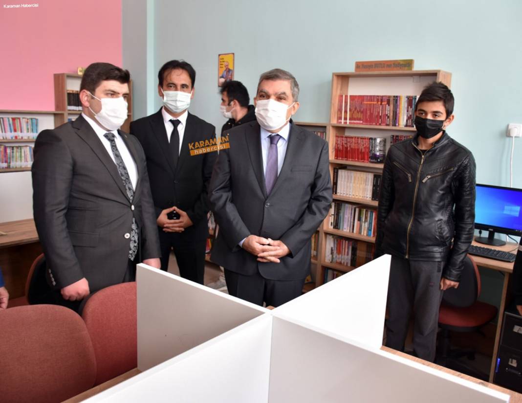 Vali Işık, Kâzımkarabekir Ortaokulunda Açılış Gerçekleştirdi 14