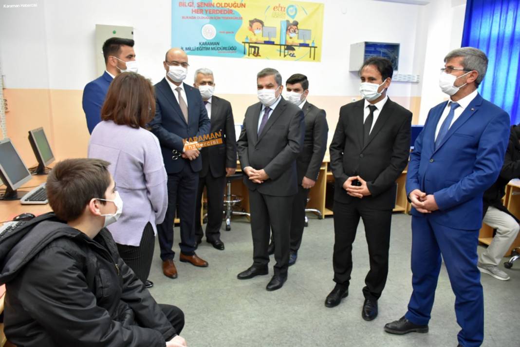 Vali Işık, Kâzımkarabekir Ortaokulunda Açılış Gerçekleştirdi 19