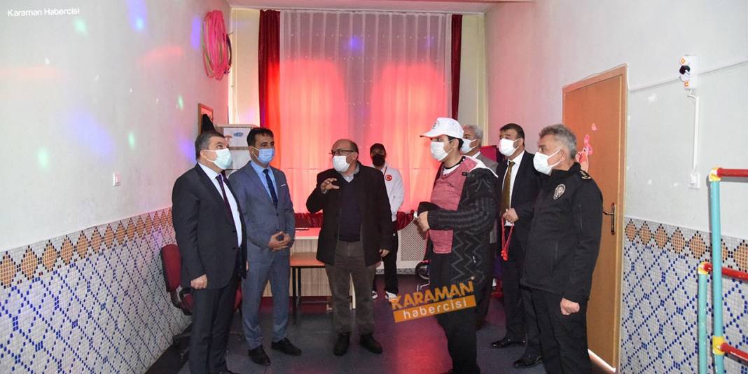 Vali Işık, Özel Eğitim Uygulama Merkezini Ziyaret Etti 8