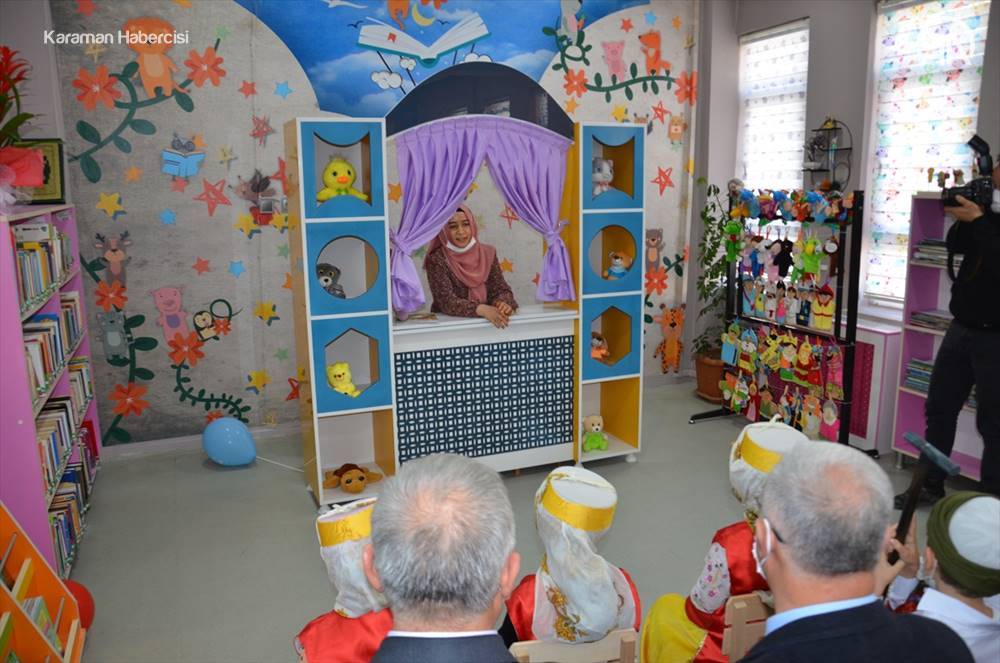 Karaman'da Çocuk ve Türkçe Kütüphaneleri Açıldı 10