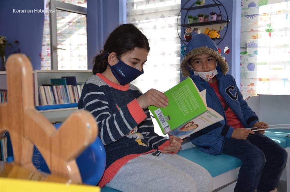 Karaman'da Çocuk ve Türkçe Kütüphaneleri Açıldı 12