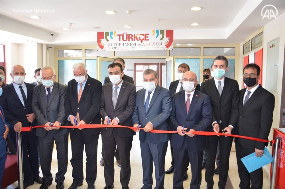 Karaman'da Çocuk ve Türkçe Kütüphaneleri Açıldı 13