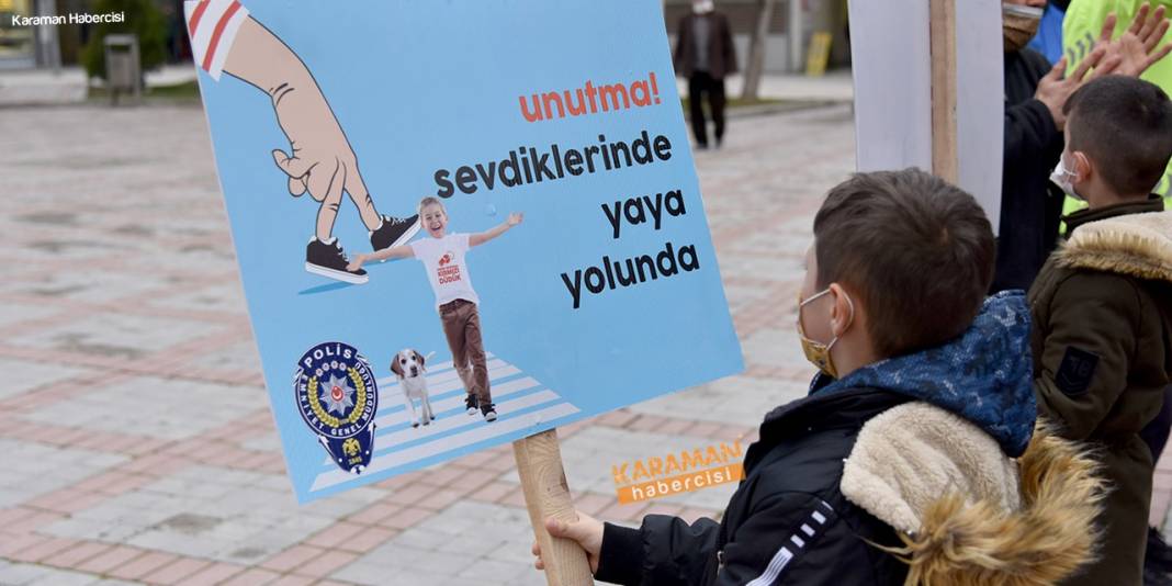 Karaman'da "Yaya Önceliği Kırmızı Çizgimizdir" Etkinliği Yapıldı 16