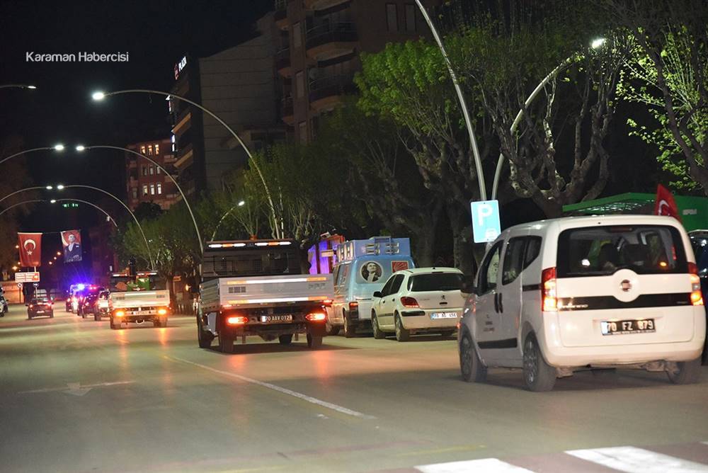 Karaman'da 23 Nisan Konvoyu 9