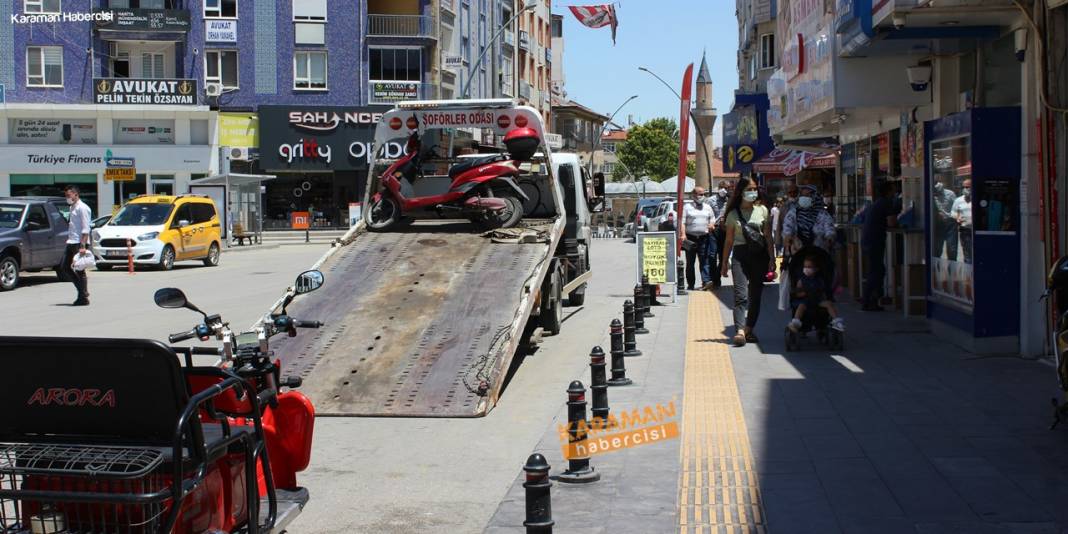 Karaman’da Elektrikli Bisikletlere Denetim 10