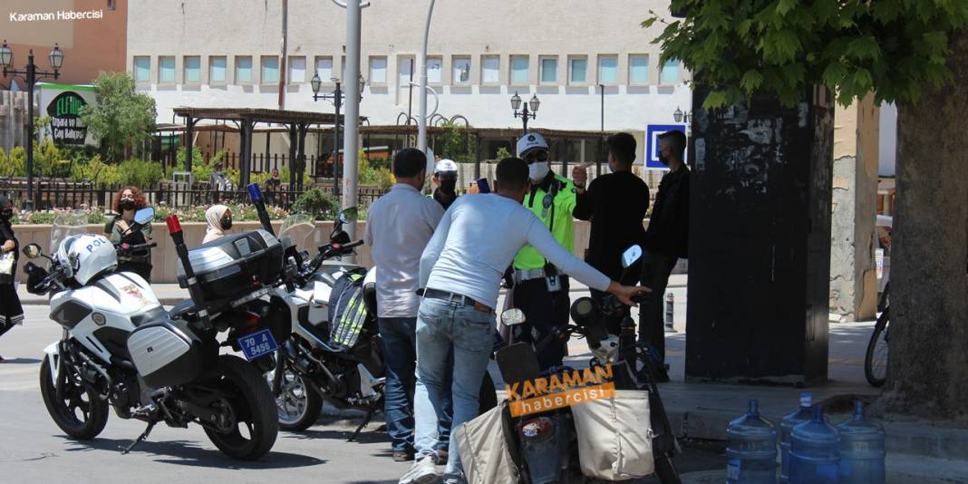 Karaman’da Elektrikli Bisikletlere Denetim 11