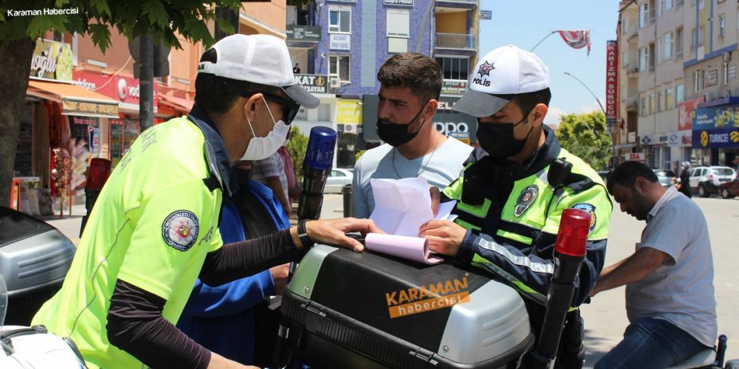 Karaman’da Elektrikli Bisikletlere Denetim 12