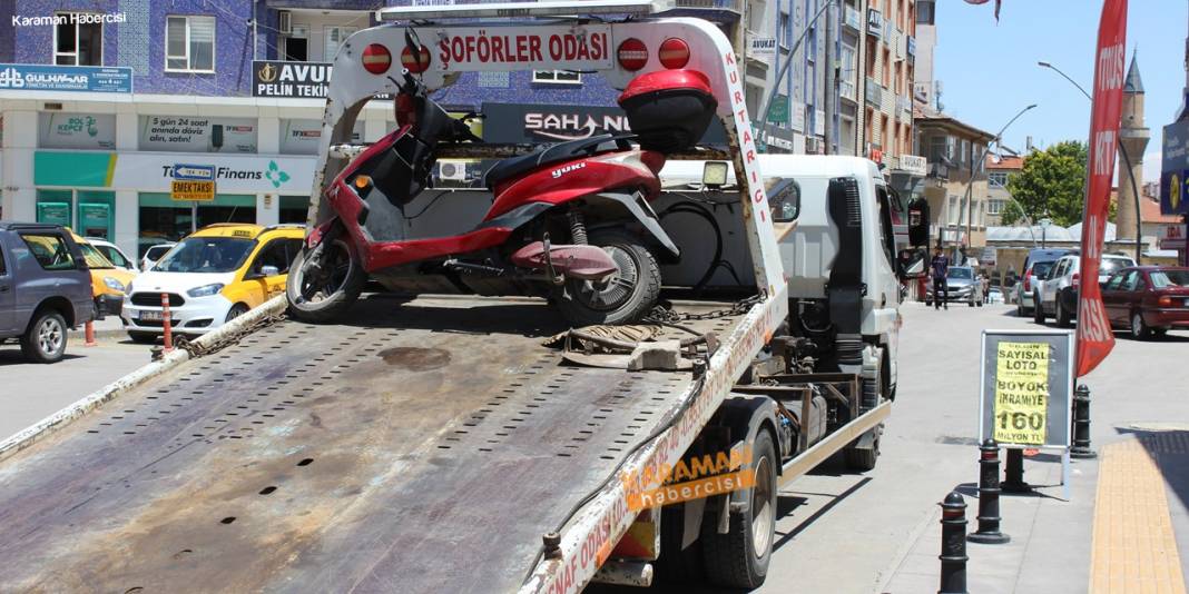 Karaman’da Elektrikli Bisikletlere Denetim 13