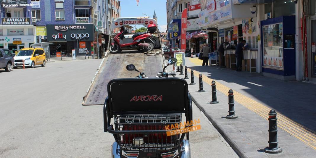 Karaman’da Elektrikli Bisikletlere Denetim 18