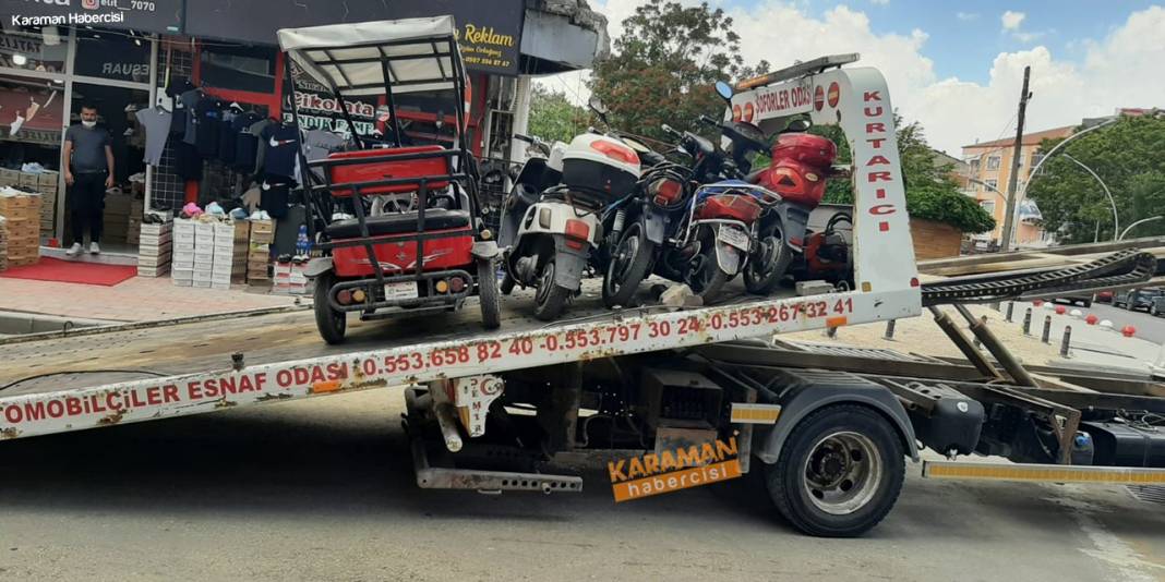 Karaman’da Elektrikli Bisikletlere Denetim 19