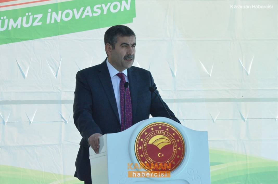 Bakan Pakdemirli Karaman'daki Çalışmaları Örnek Gösterdi 10