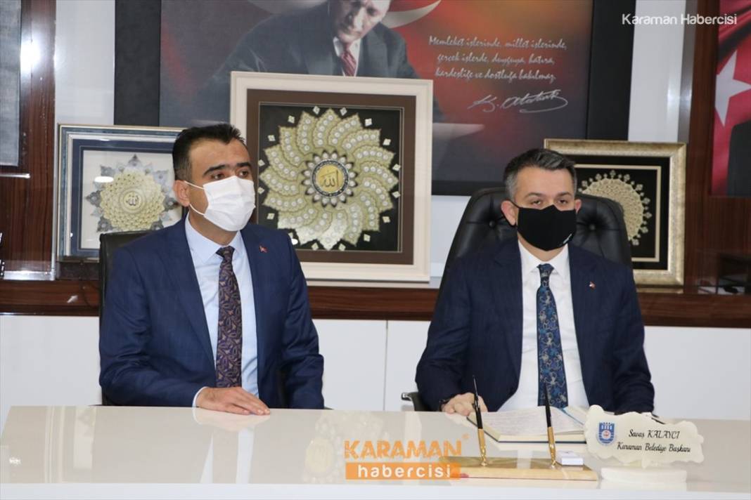 Bakan Pakdemirli Belediye ve MHP Teşkilatını Ziyaret Etti 3