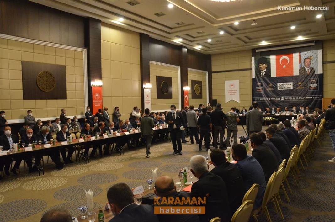 Bakan Pakdemirli Karaman'da Sektör Temsilcileri İle Buluştu 2