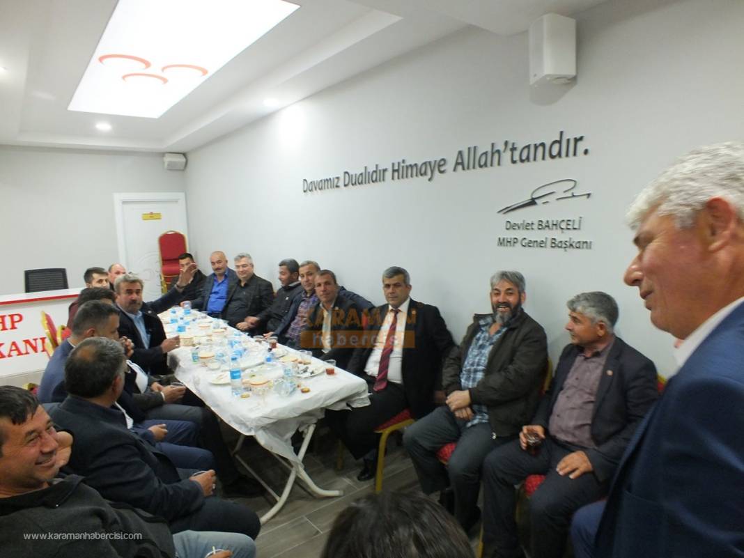 Karaman MHP Teşkilatı Muhtarlar İftarı