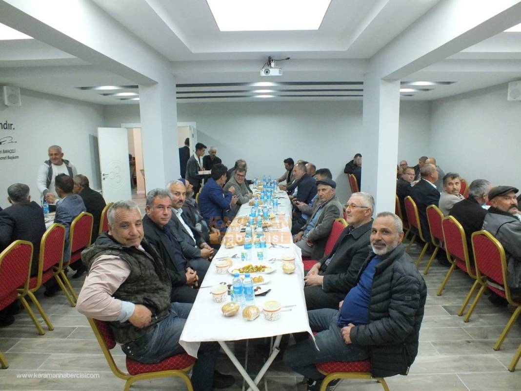 Karaman MHP Teşkilatı Muhtarlar İftarı 22