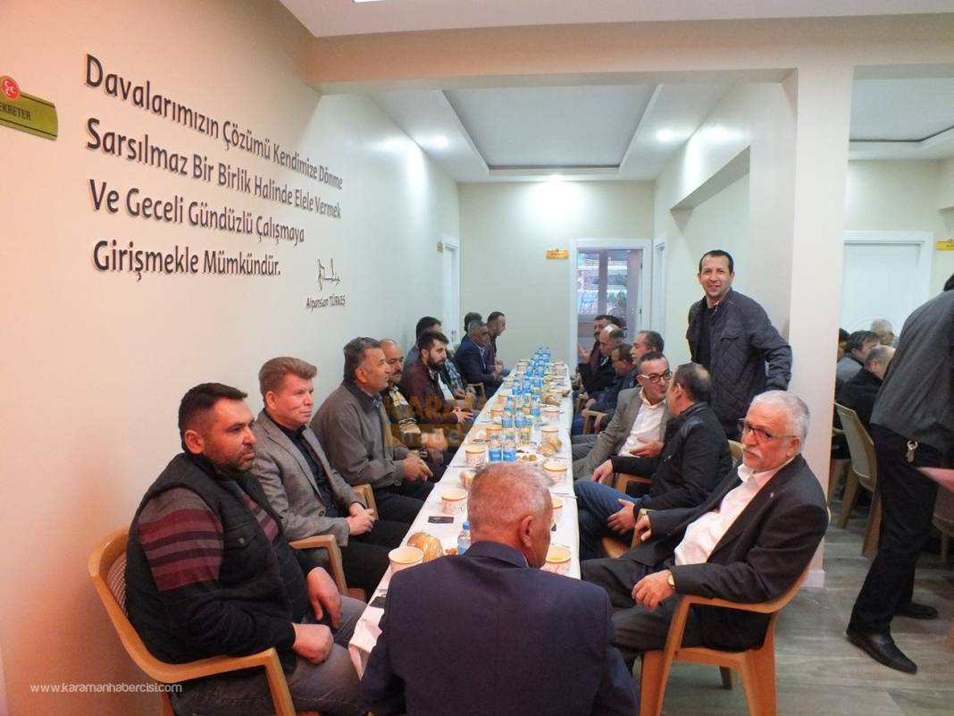 Karaman MHP Teşkilatı Muhtarlar İftarı 25
