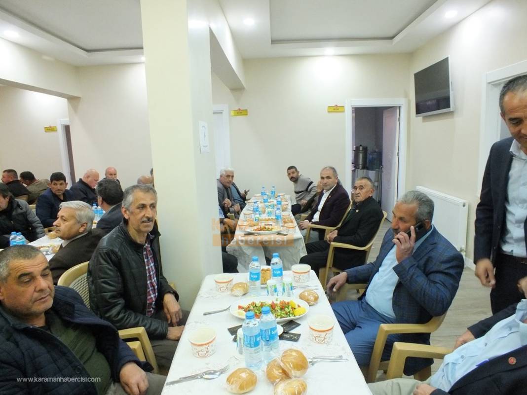 Karaman MHP Teşkilatı Muhtarlar İftarı 27