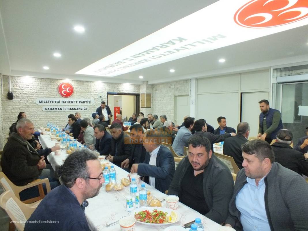 Karaman MHP Teşkilatı Muhtarlar İftarı 35
