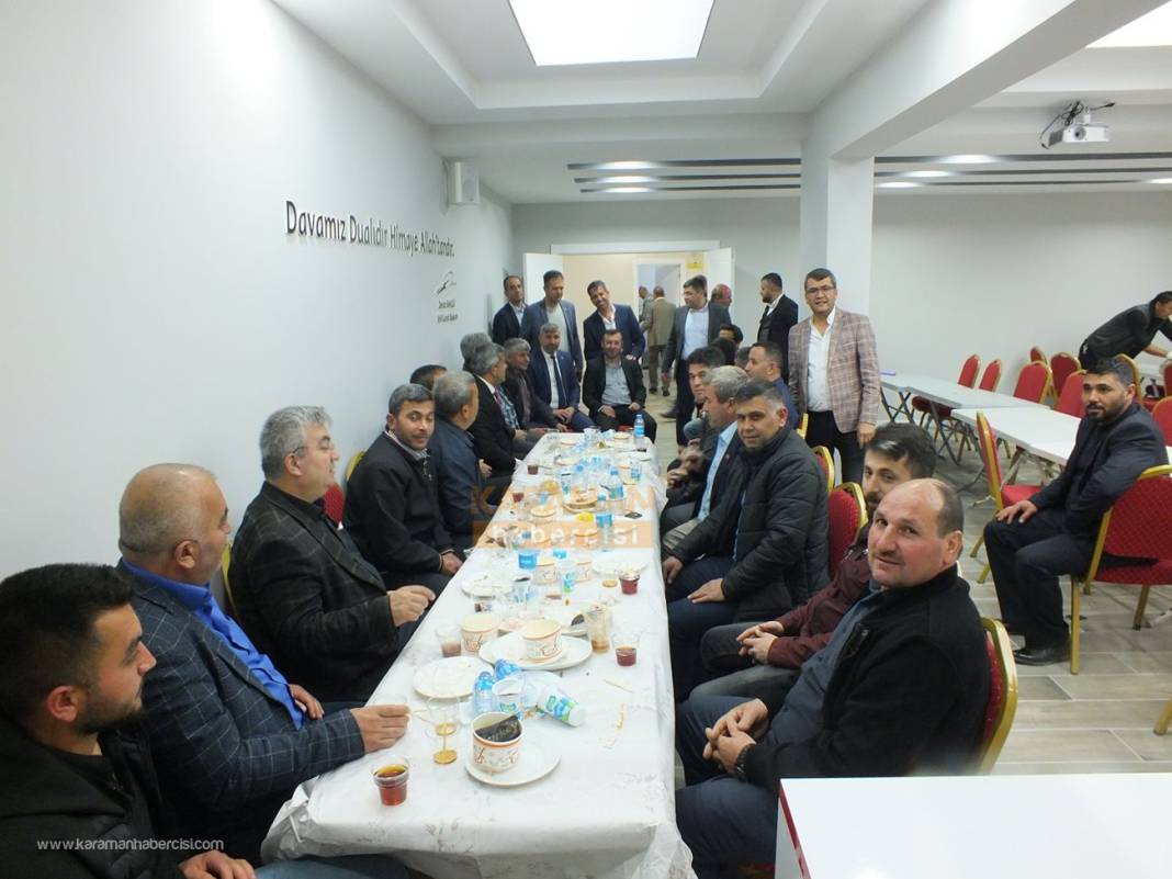 Karaman MHP Teşkilatı Muhtarlar İftarı