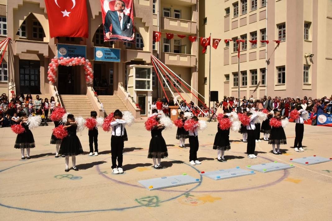 Karaman TOKİ Okulu 23 Nisan Kutlamaları 11
