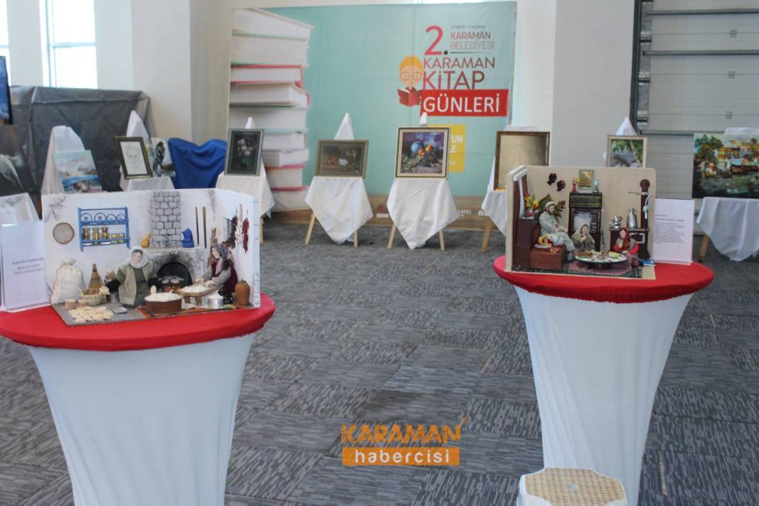 KARAMAN BELEDİYESİ YIL SONU SERGİSİ AÇILDI 14