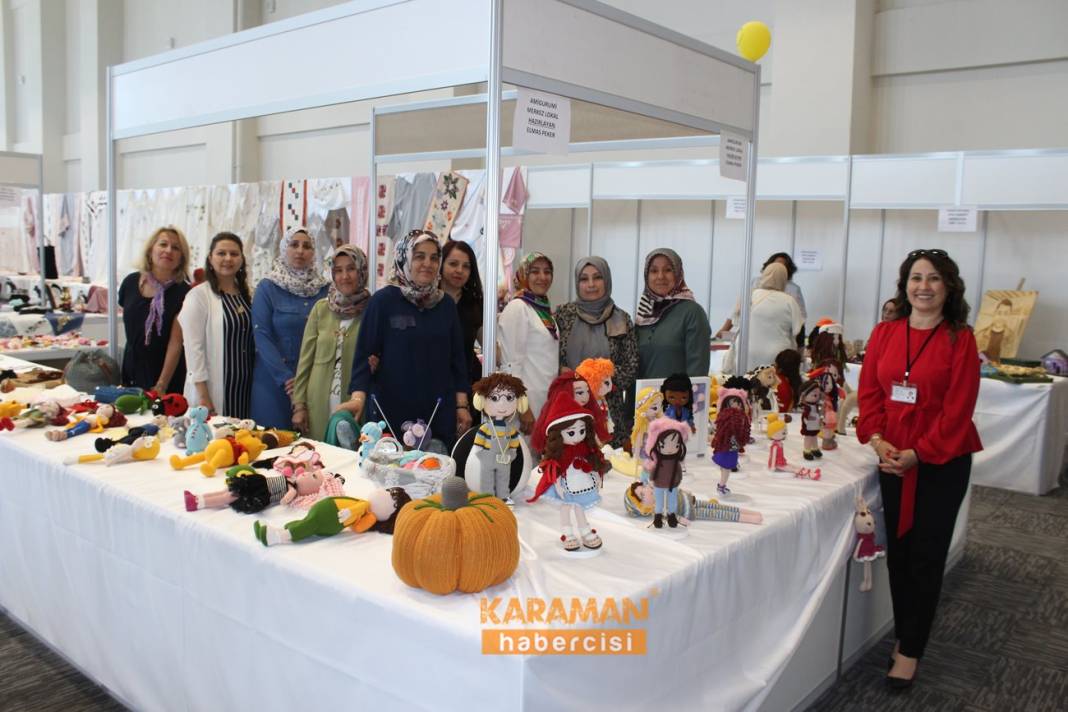 KARAMAN BELEDİYESİ YIL SONU SERGİSİ AÇILDI 9
