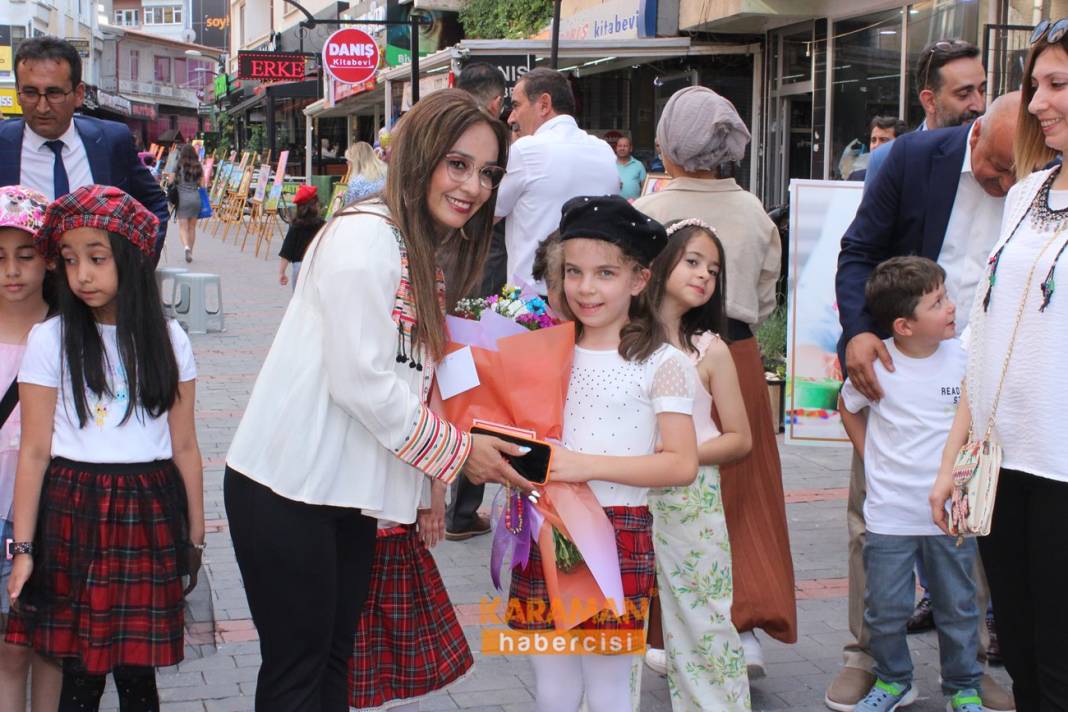 Karaman'da Resim Sergisi ve Çocuk Şenliği 14