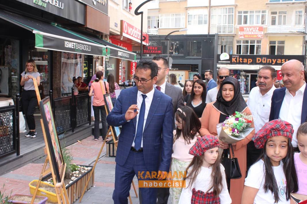 Karaman'da Resim Sergisi ve Çocuk Şenliği 15