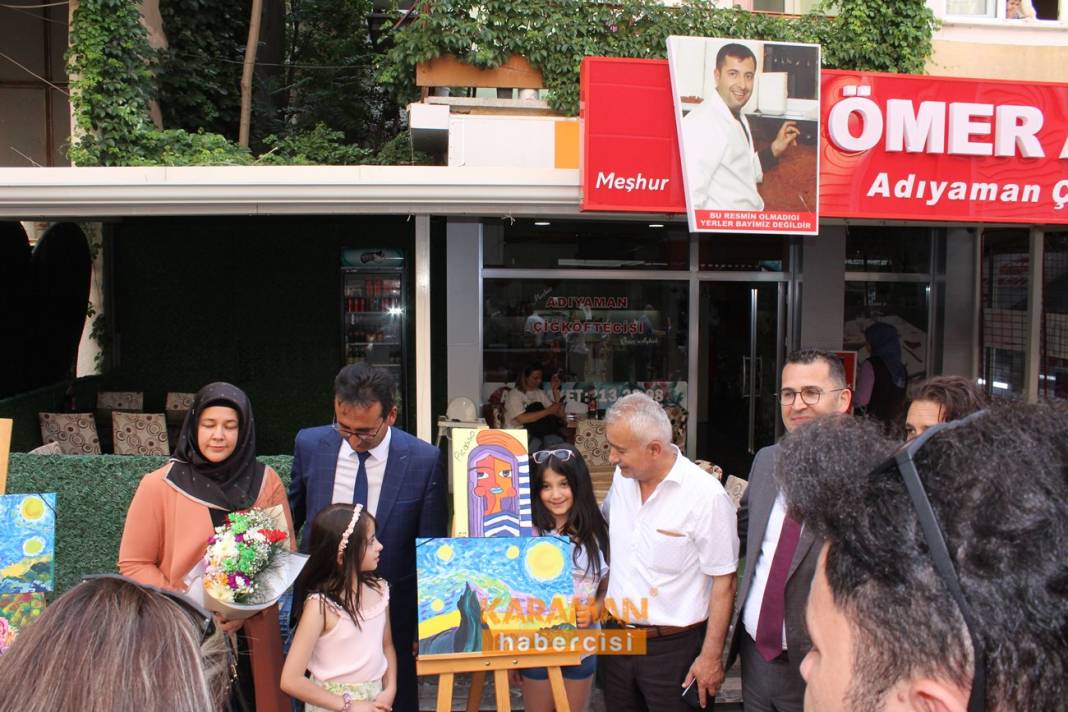 Karaman'da Resim Sergisi ve Çocuk Şenliği 16