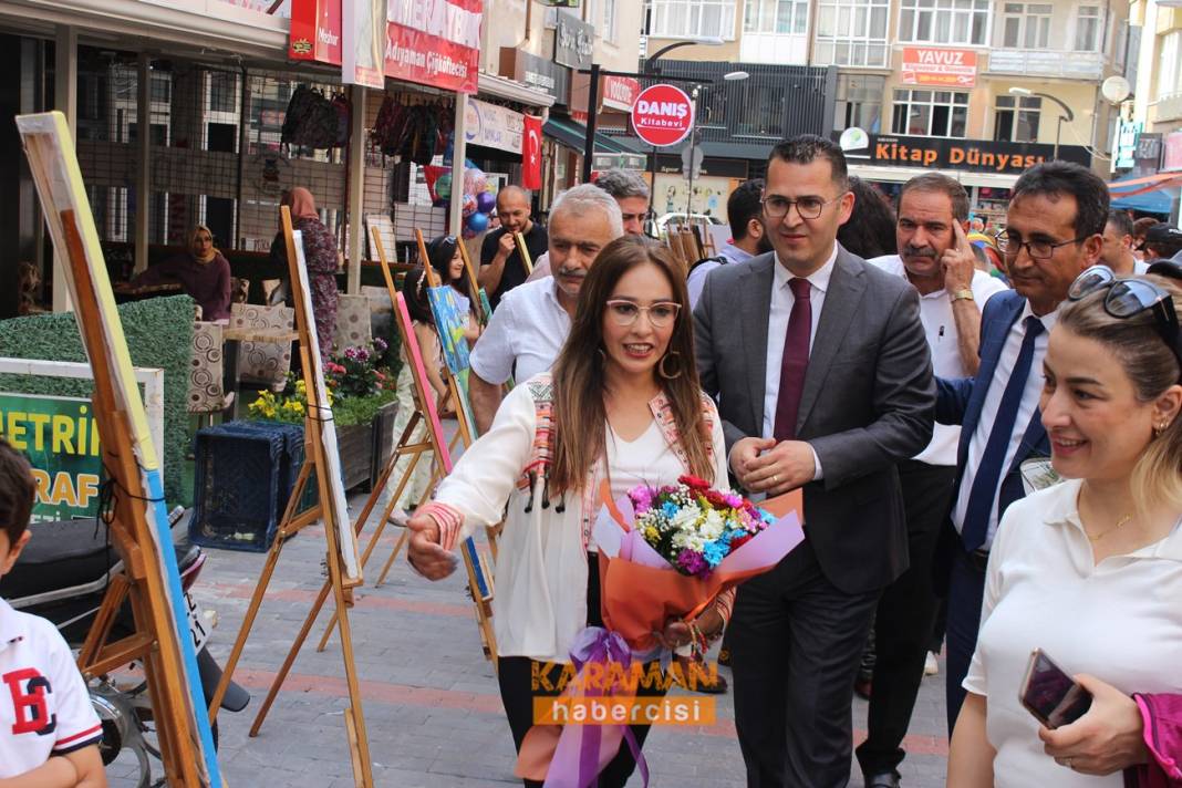 Karaman'da Resim Sergisi ve Çocuk Şenliği 17