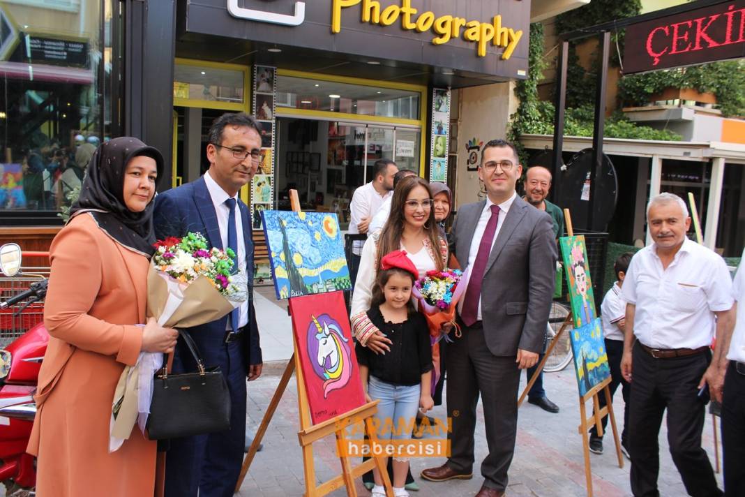 Karaman'da Resim Sergisi ve Çocuk Şenliği 18