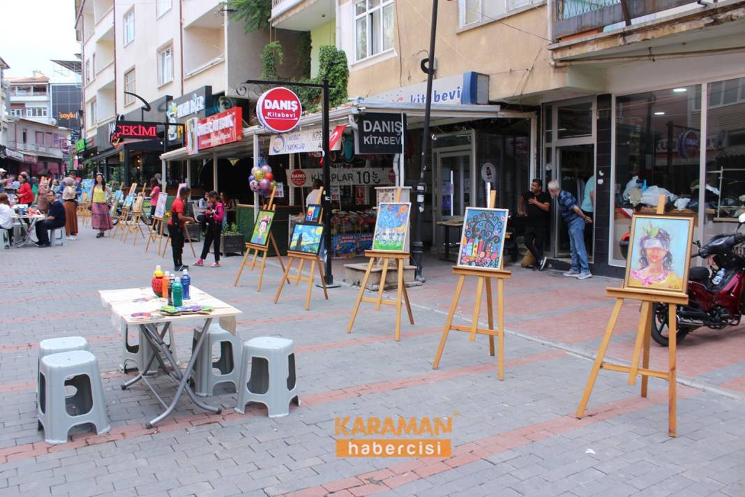 Karaman'da Resim Sergisi ve Çocuk Şenliği 2