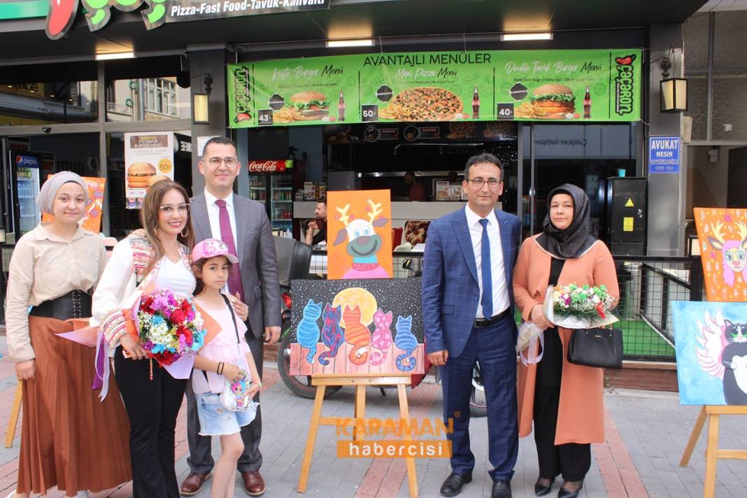 Karaman'da Resim Sergisi ve Çocuk Şenliği 20