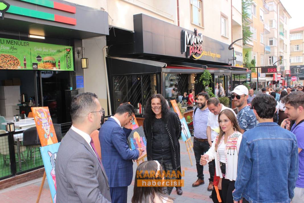 Karaman'da Resim Sergisi ve Çocuk Şenliği 21