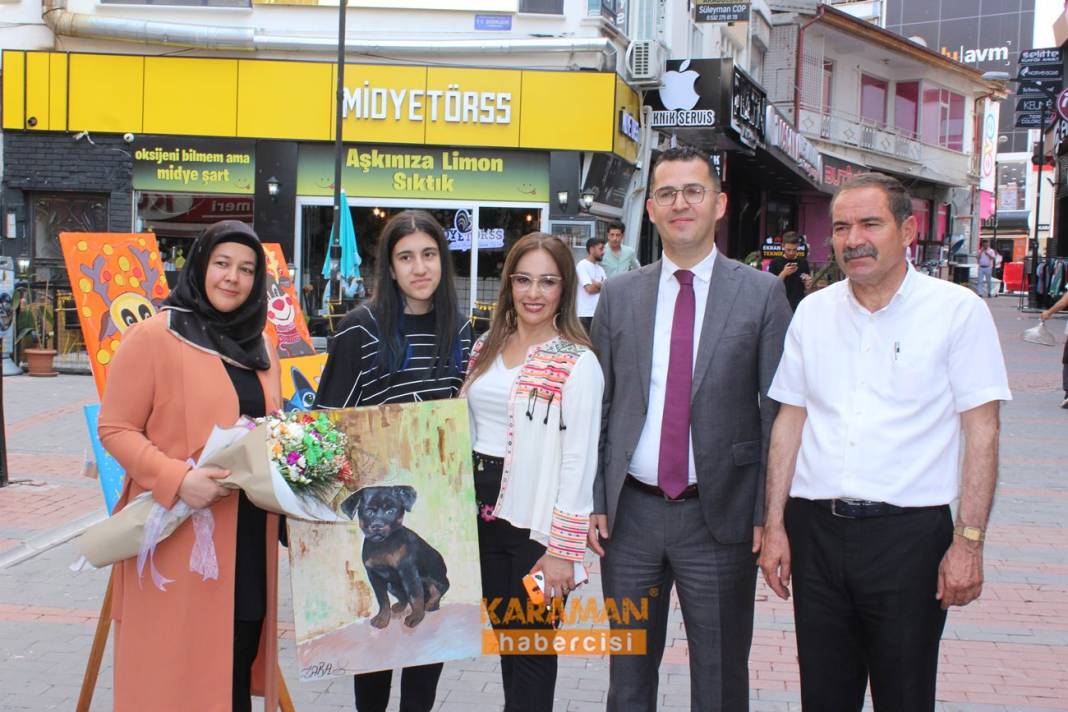 Karaman'da Resim Sergisi ve Çocuk Şenliği 22