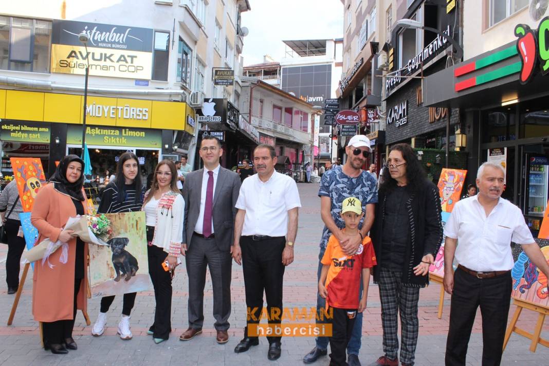 Karaman'da Resim Sergisi ve Çocuk Şenliği 23
