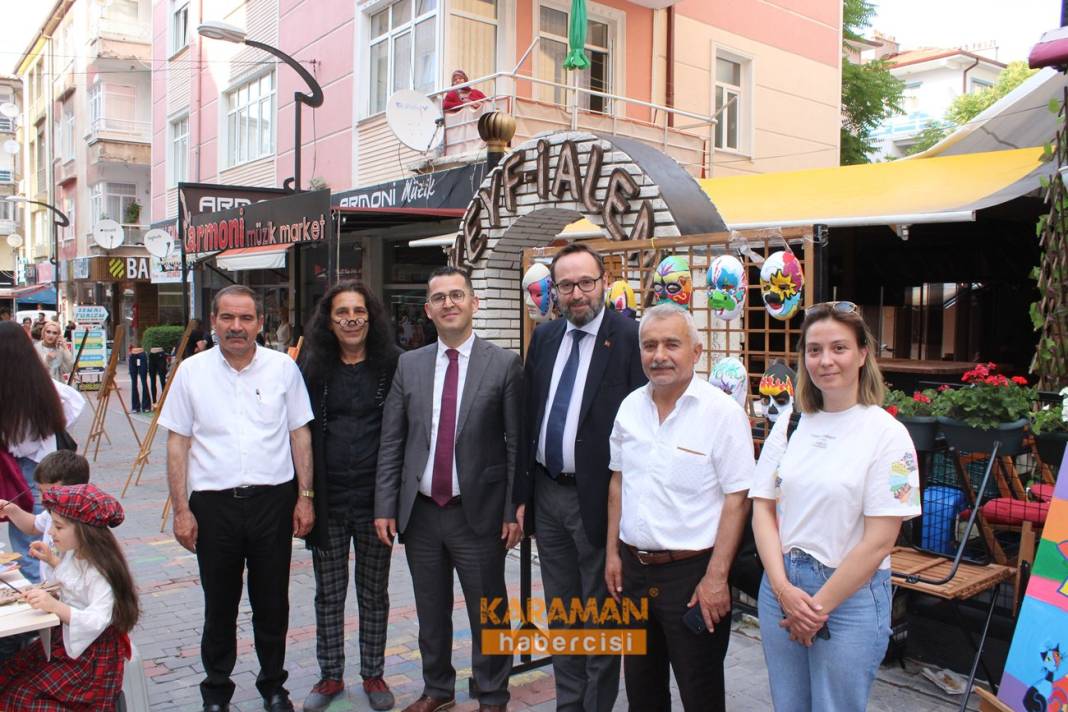Karaman'da Resim Sergisi ve Çocuk Şenliği 29