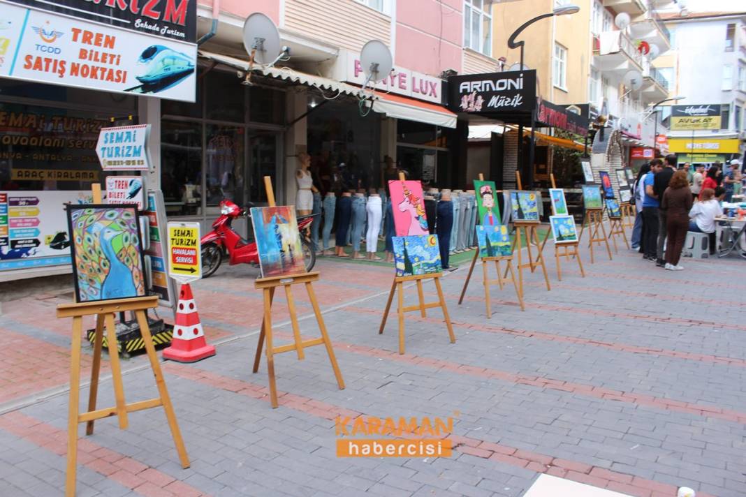Karaman'da Resim Sergisi ve Çocuk Şenliği 3
