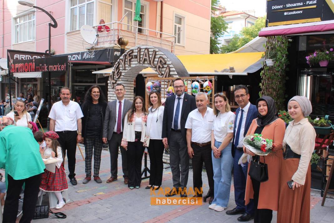 Karaman'da Resim Sergisi ve Çocuk Şenliği 32