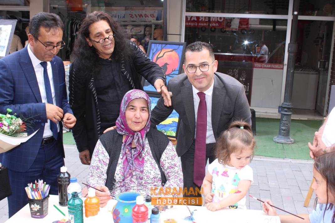 Karaman'da Resim Sergisi ve Çocuk Şenliği 33