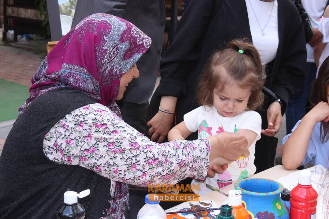 Karaman'da Resim Sergisi ve Çocuk Şenliği 35