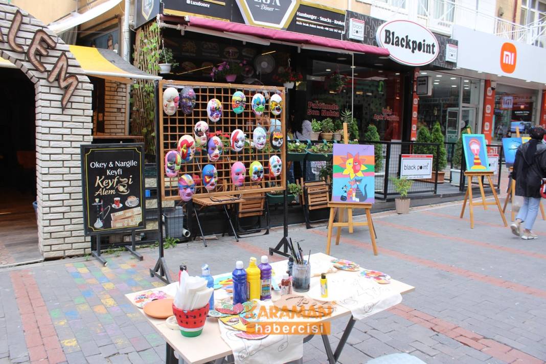 Karaman'da Resim Sergisi ve Çocuk Şenliği 4