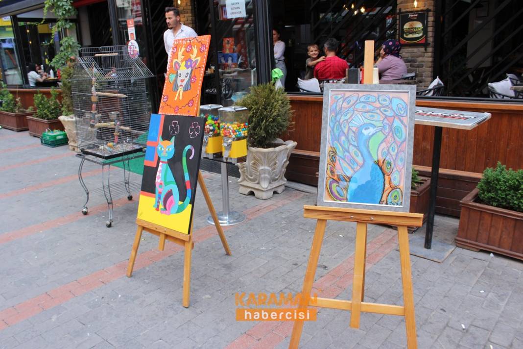 Karaman'da Resim Sergisi ve Çocuk Şenliği 5