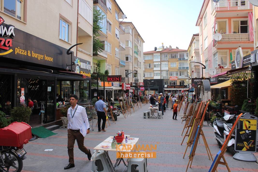 Karaman'da Resim Sergisi ve Çocuk Şenliği 7